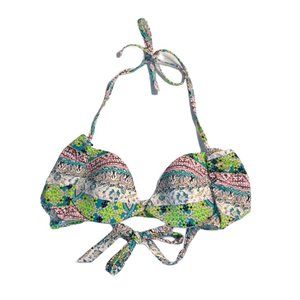 Victoria's Secret 34B The Wrap Halter Bikini Top